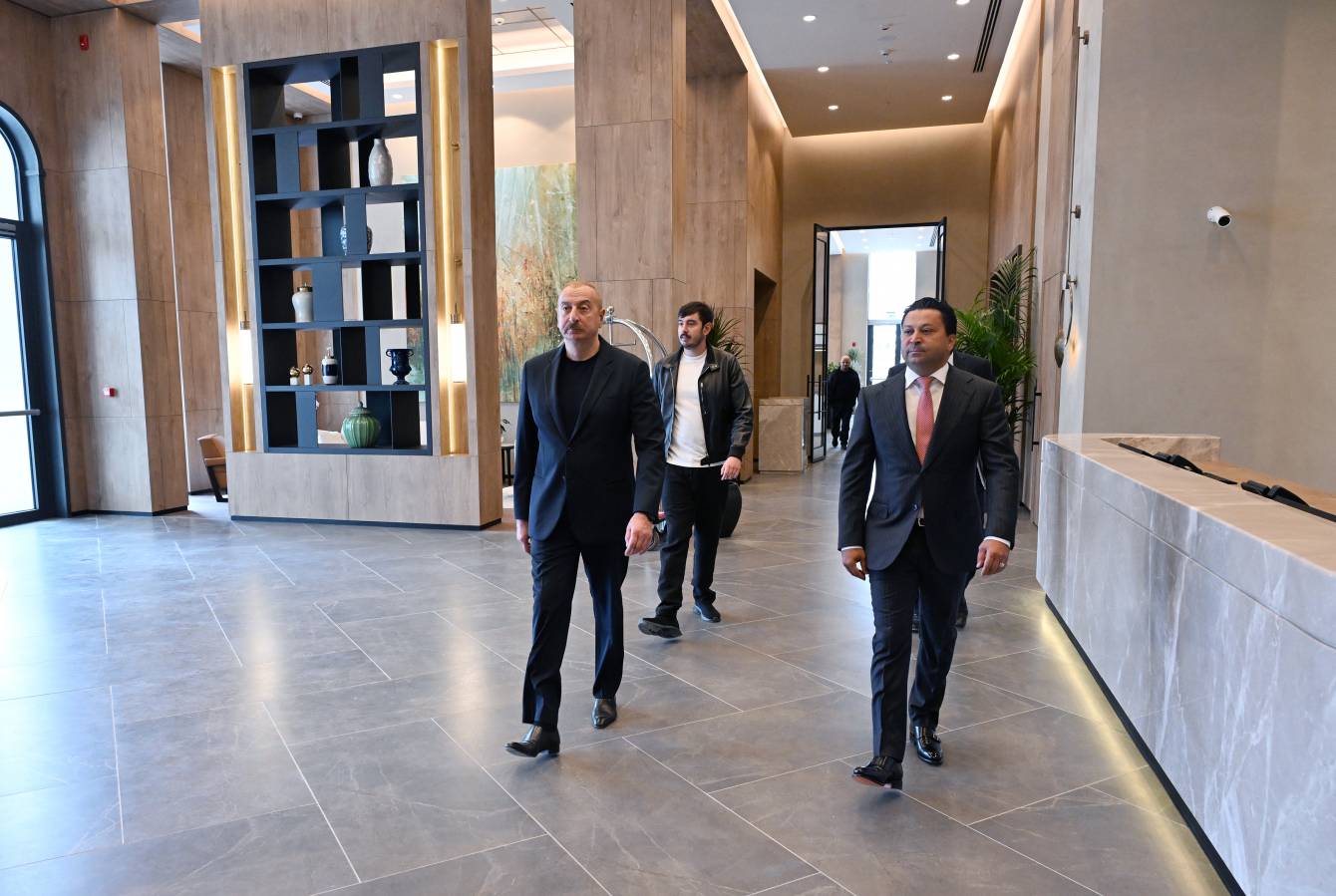 President Ilham Aliyev Inaugurates Aghdam City Hotel